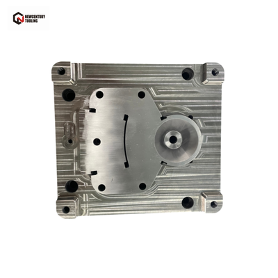 Custom CNC Machined Pre-hardened Steel Mold Base with HRC 28-32 Hardness and +/-0.01mm Tolerance for Automotive Molds