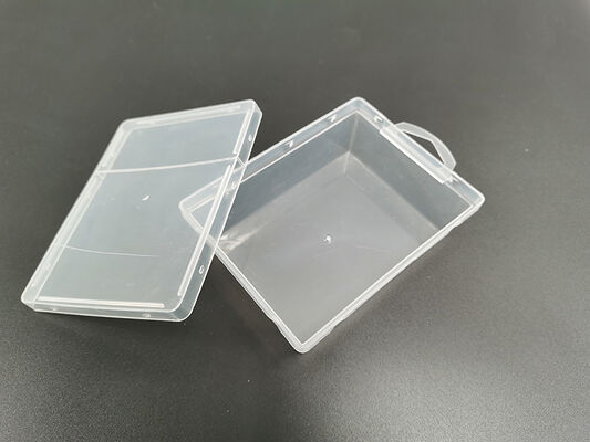 Customized Injection Mold Manufacturing Rectangular / Square Plastic Storage Box Mould