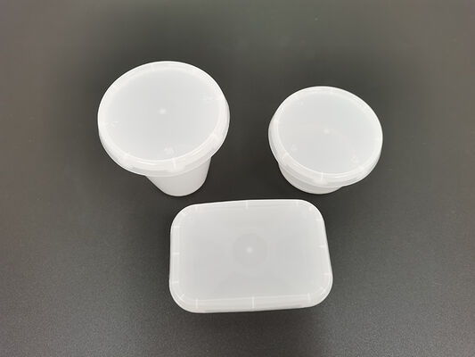 Kontainer Makanan Produk Plastik Injeksi Molded Bagian Custom Molding untuk Tupperware