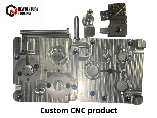 CNC Machining Stainless Steel Pole Custom Automotive Product With Buttom Parts