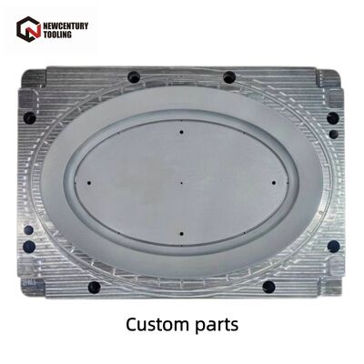 Precision CNC Machined 6082-T6 Aluminum Turbocharger Housing with 4/5-Axis Machining and +/-0.008mm Tolerance