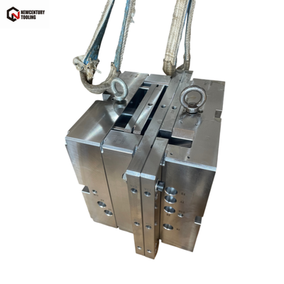 Custom CNC Machined Pre-hardened Steel Mold Base with HRC 28-32 Hardness and +/-0.01mm Tolerance for Automotive Molds