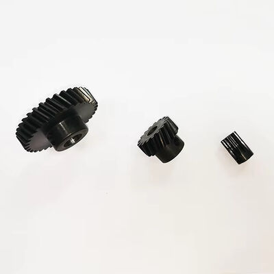 Automotive Injection Molded Parts High Precision Electroplated Stainless Steel Gears